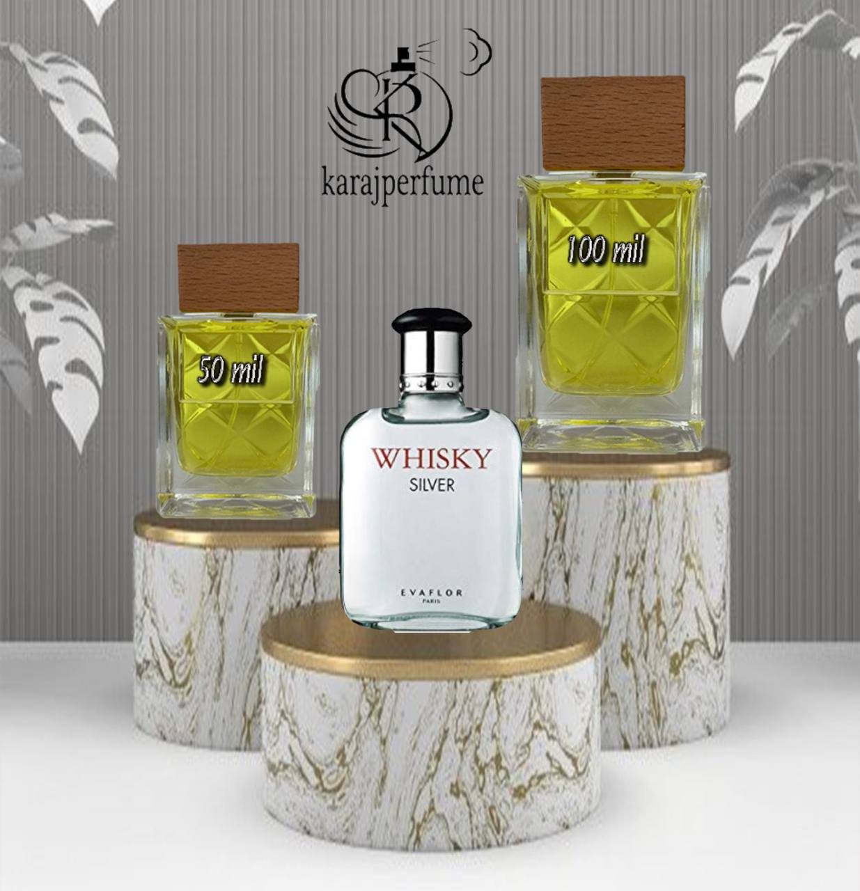 اسانس خالص عطر ویسکی سیلور